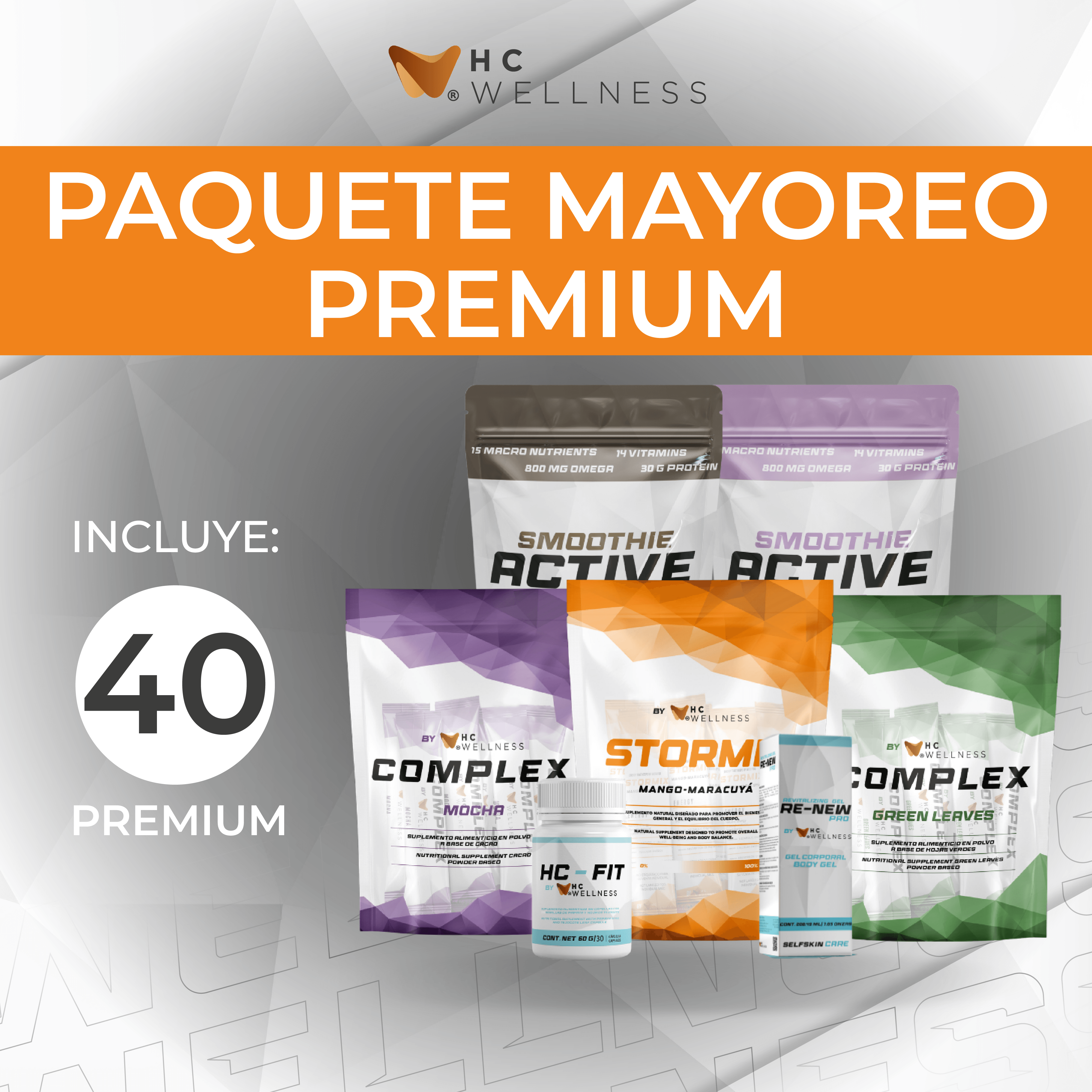 Paquete Mayoreo Premium